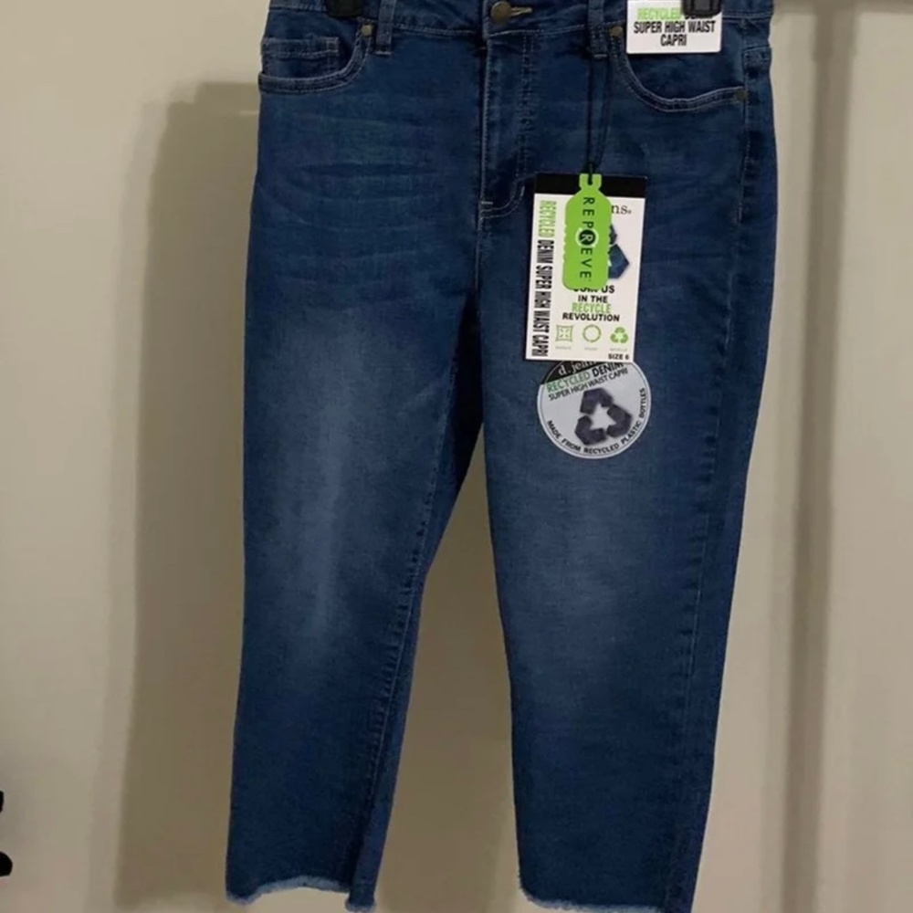 d.jeans recycled denim high waist size 6
